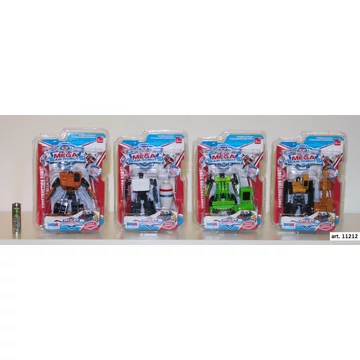 Mega Team átalakítható robotok, 4 variáció - Die cast
