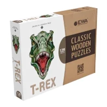 Prémium fa puzzle - T-Rex 