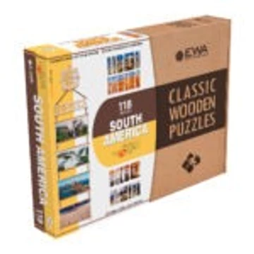 Prémium fa puzzle - Dél Amerika