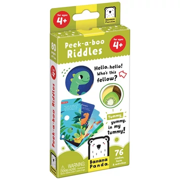Banana Panda - Kukucskálós rejtvények oktatókönyv - 4 éves kortól