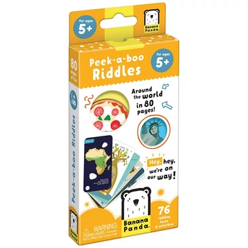 Banana Panda - Kukucskálós rejtvények oktatókönyv - 5 éves kortól