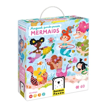 Banana Panda oktató puzzle - Varázslatos sellők