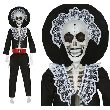 Lógatható mariachi csontváz 40 cm