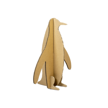 Színezhető karton játék - Pingvin