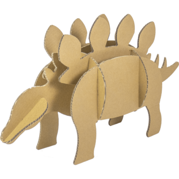 Színezhető karton játék - Stegosaurus