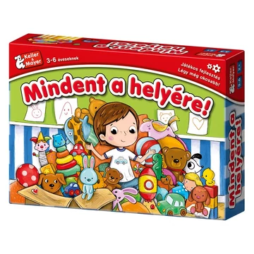Mindent a helyére! - társasjáték (Keller &amp; Mayer)