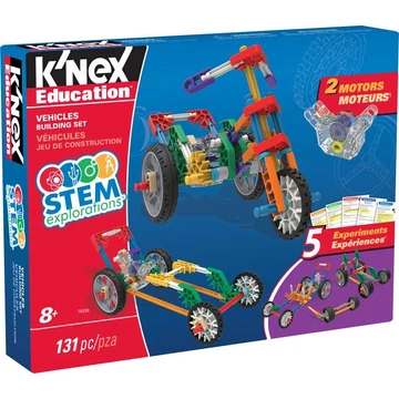 K'NEX STEM Explorations Jármű Építőkészlet – 131 db-os