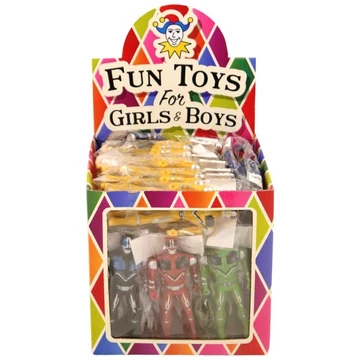 Robot Figura Játék – Színes Mini Robotok Gyerekeknek