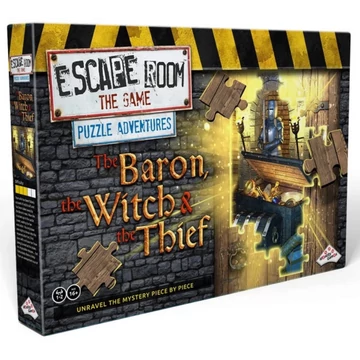 Escape Room Puzzle Kaland társasjáték - A báró, a boszorkány és a tolvaj - Noris