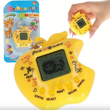 Tamagotchi alma elektronikus játék - sárga