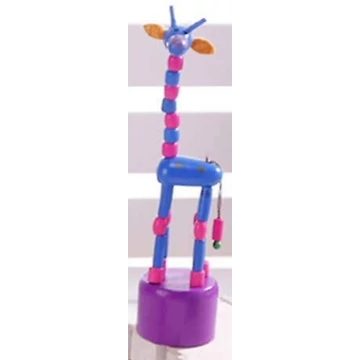 Nyomogatós figura - Zsiráf