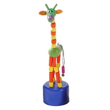 Nyomogatós figura - Zsiráf