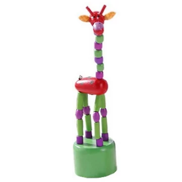 Nyomogatós figura - Zsiráf