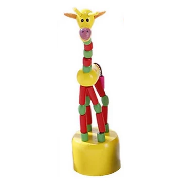 Nyomogatós figura - Zsiráf