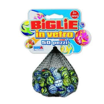 Üveggolyó készlet ,50 db