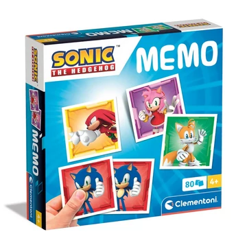 Sonic memóriajáték 80 db-os - Clementoni