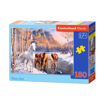 180 db-os puzzle -  Téli olvadás (készségfejlesztő játék - Castorland)