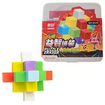 3D logikai puzzle gömb radír