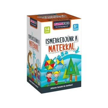 Memorace Ismerkedjünk a matekkal társasjáték