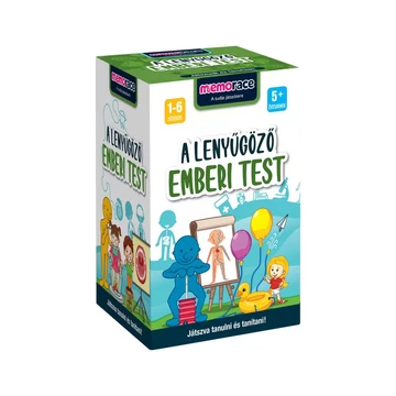 Memorace A lenyűgöző emberi test társasjáték