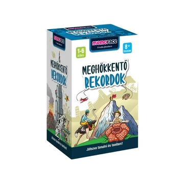 Memorace Meghökkentő rekordok társasjáték