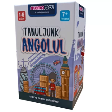 Memorace Tanuljunk angolul társasjáték