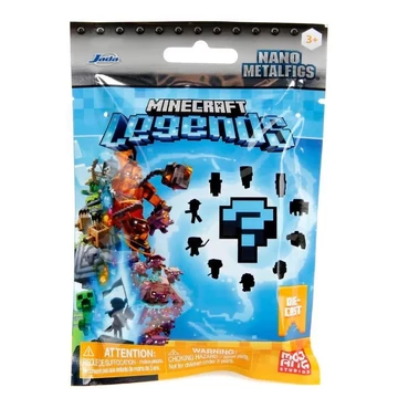 Minecraft fém nano figurák meglepetés csomag