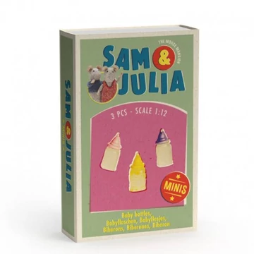Sam és Júlia miniatűr Cumisüveg szett