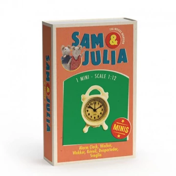 Sam és Júlia miniatűr ébresztőóra