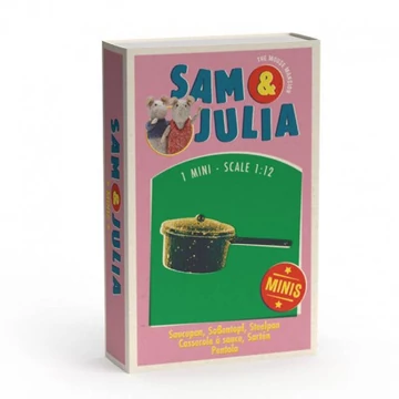 Sam és Júlia miniatűr serpenyő nagy