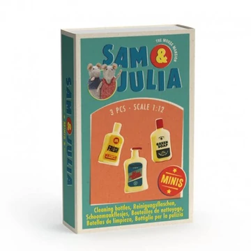Sam és Júlia miniatűr Tisztítószerek szett