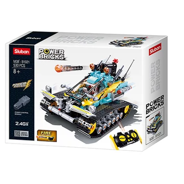Sluban Power Bricks - Scorpion R/C Lánctalpas Jármű Távirányítóval