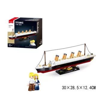 Sluban RMS Titanic – 1:700 méretarányú modell kocka-készlet