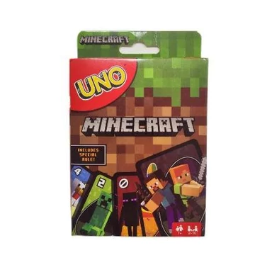 UNO kártya - Minecraft