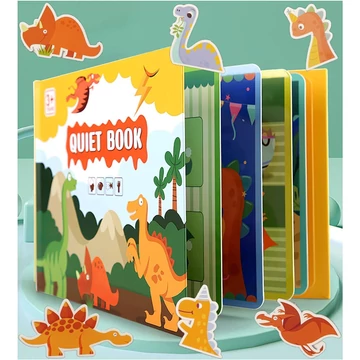 Quiet book - Dinoszauruszok