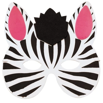 Zebra maszk  (EVA)