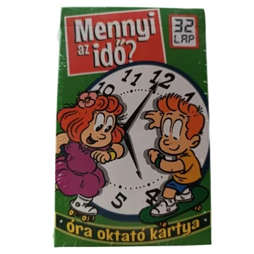 Mennyi az idő kártya játék