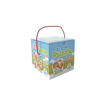 2-3-4 darabos puzzle - Farm