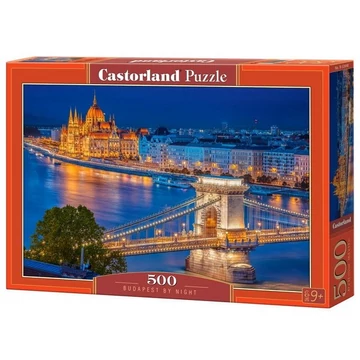 500 db-os puzzle - Budapest éjszaka - Castorland