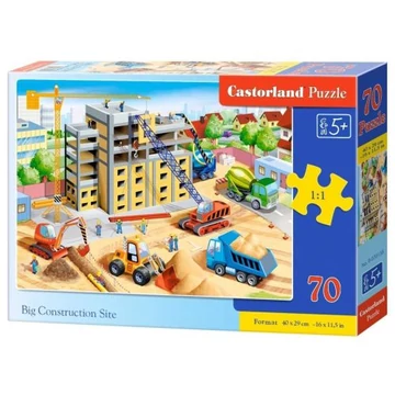 0 db-os puzzle - Nagy építkezés - Castorland