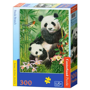 300 db-os puzzle - Pandaebéd - Castorland