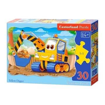 30 db-os puzzle - Sárga markoló - Castorland