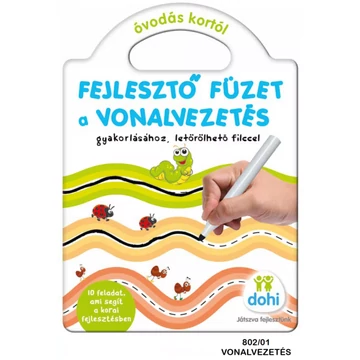 Fejlesztő füzet a vonalvezetéshez gyakorlásához