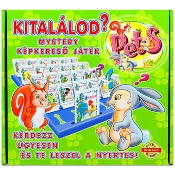 Mystery Képkereső - Kitalálod? társasjáték - állatok