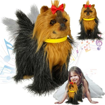 Interaktív yorkie kutya