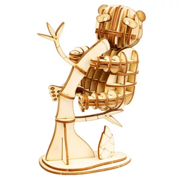 ROKR 3D prémium 3D fa puzzle - Panda