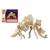 Stegosaurus - 3d puzzle ,fa, natúr