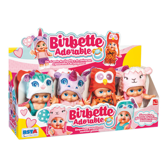 Birbetta babák 4 féle