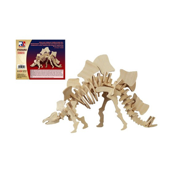 Stegosaurus 3d puzzle - fa, natúr