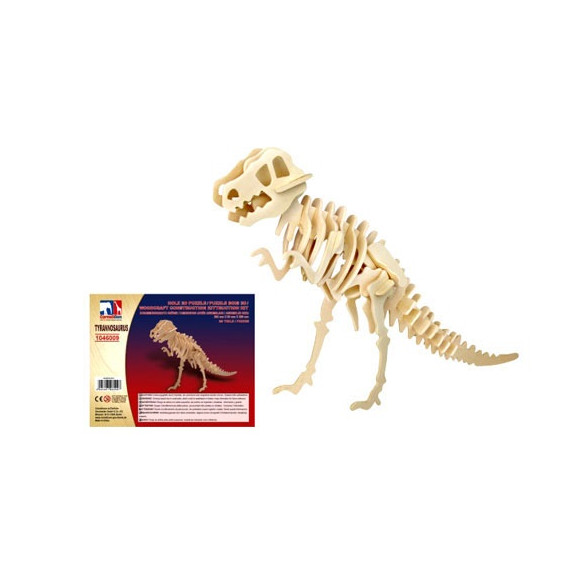 Tyrannosaurus 3d puzzle - fa, natúr